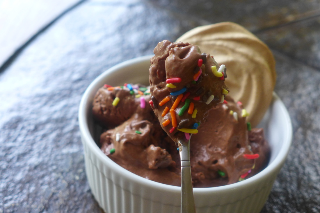 Chocolate Mousse Ice Cream - Ichiban Vegan